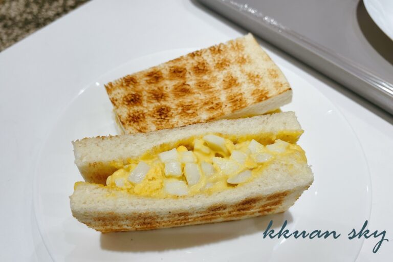 福七早餐FUCHI-招牌蛋沙拉三明治